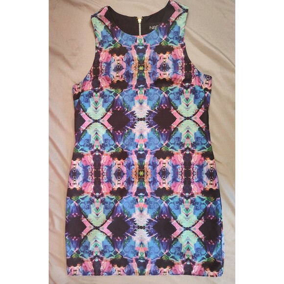 Women's NBD x The Naven Twins Sleeveless Dazed and Confused Dress Small Multicol - Picture 1 of 7